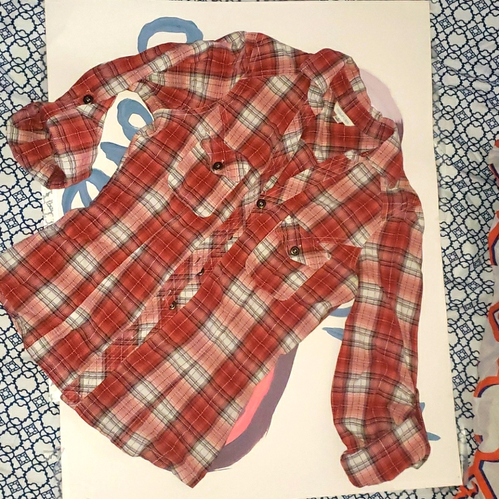 Maurices Button down 3/4 sleeve